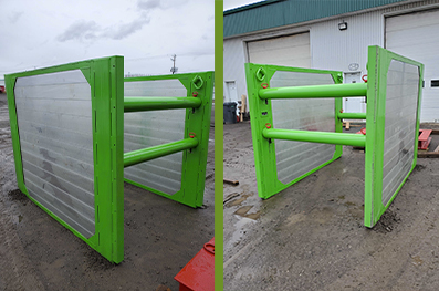 Boîte de tranchée aluminium/acier AS3