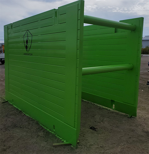 Boîte de tranchée en acier S4, S6 et S8